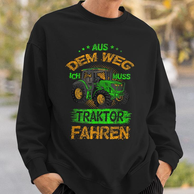 Tractor Aus Dem Weg Ich Muss Traktor Fahren [A Sweatshirt Geschenke für Ihn